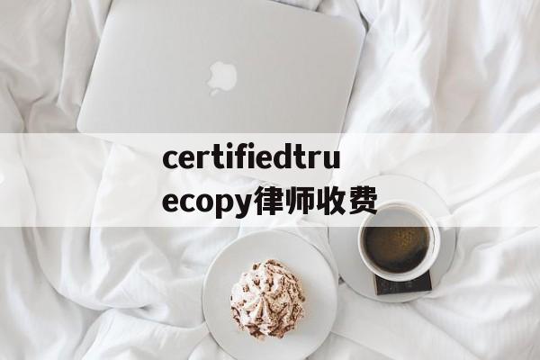 关于certifiedtruecopy律师收费的信息